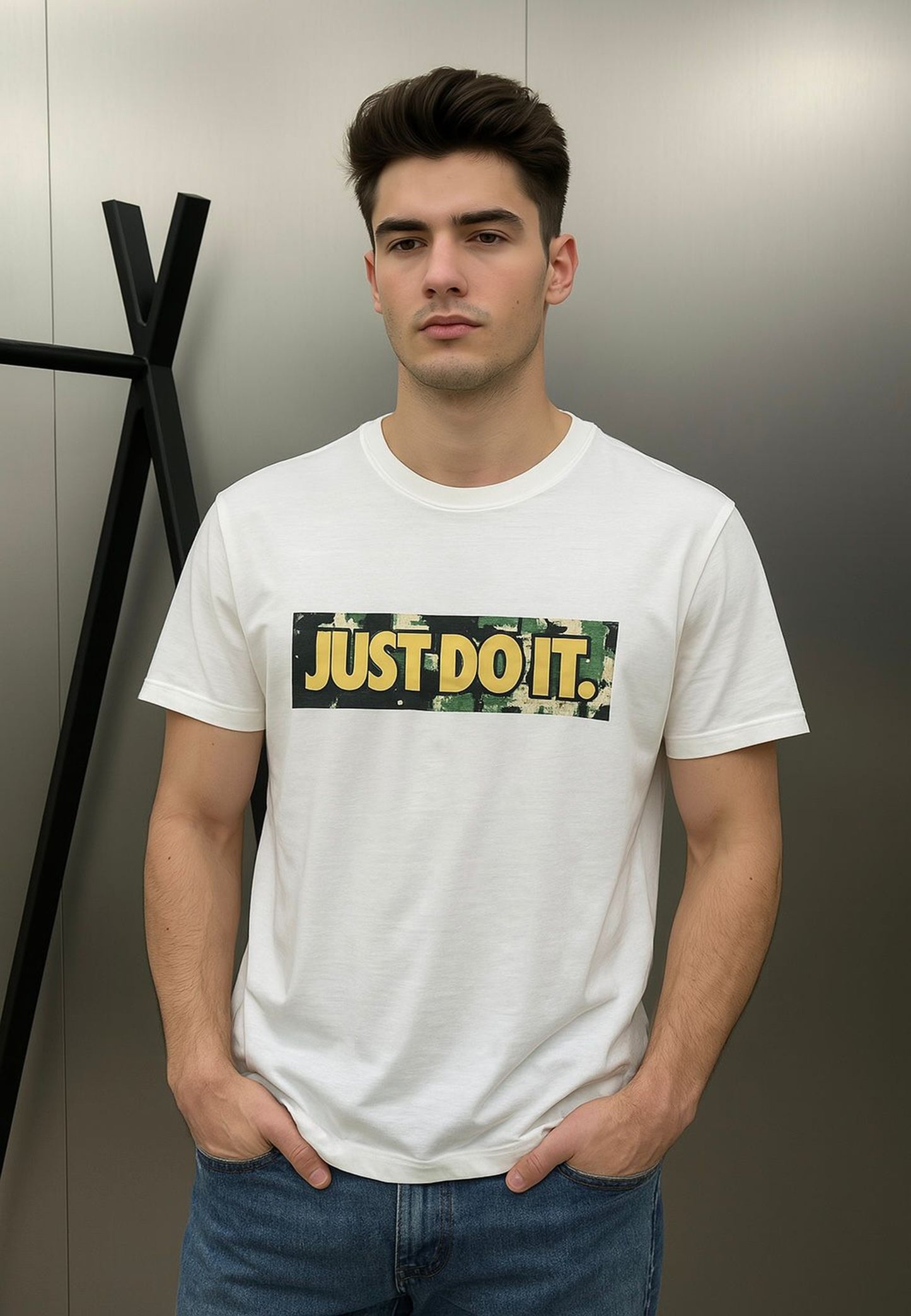 Premium Cotton T-Shirts (White) 17