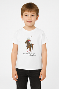Kids Premium Cotton T-Shirt (White) 37