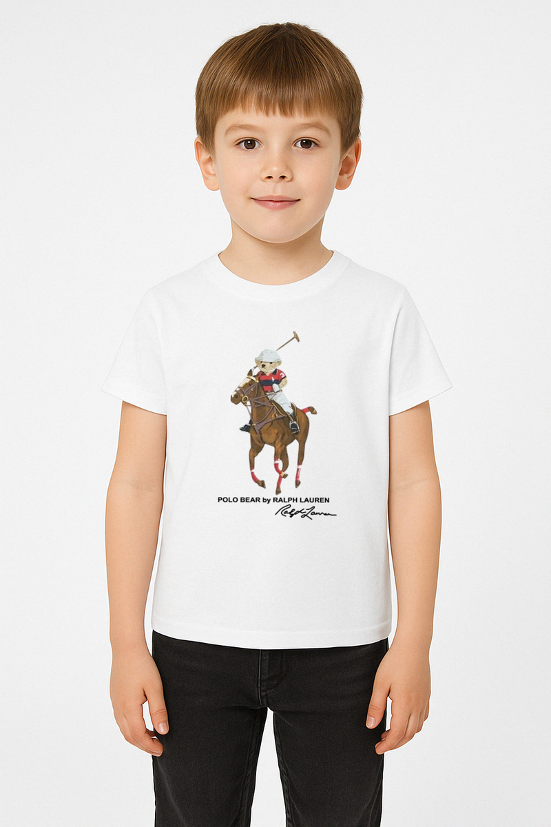 Kids Premium Cotton T-Shirt (White) 37