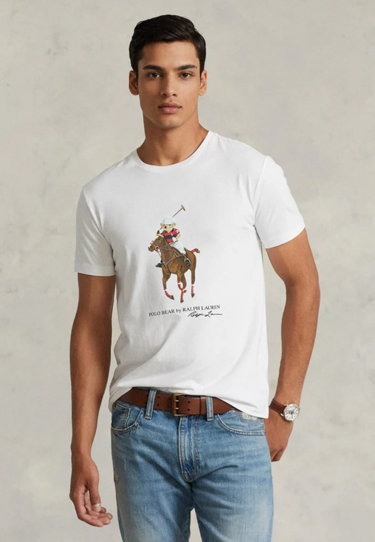 Rl  Premium T-Shirt (White) 0023