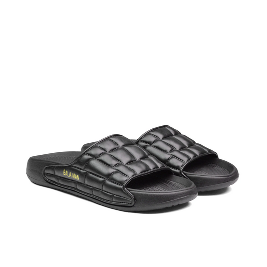 Premium Soft Sole Summer Slides  (Black) BL