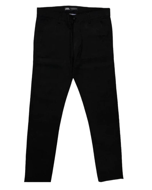 Z.R Premium Cotton Chino  (Black)