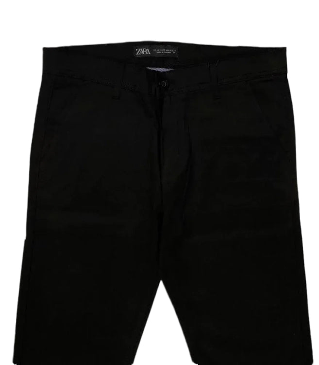 Z.R Premium Cotton Chino  (Black)