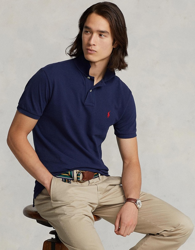 RL Premium Polo (Small pony)  Navy Blue