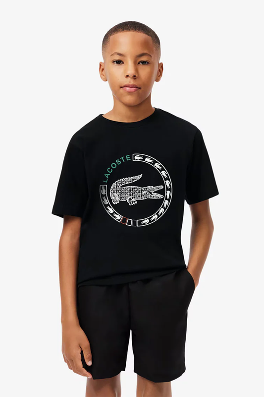 Kids Premium Cotton T-Shirt (Black) 29