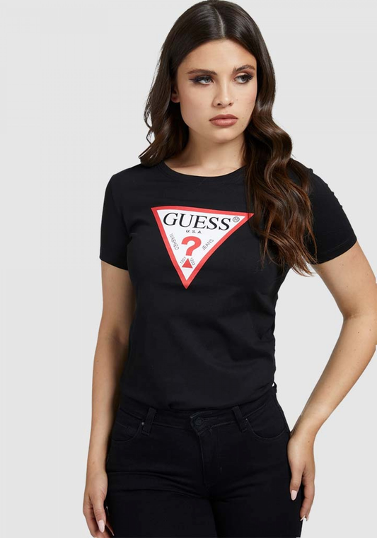 Premium Cotton T-Shirts (Black) 8 (Women)