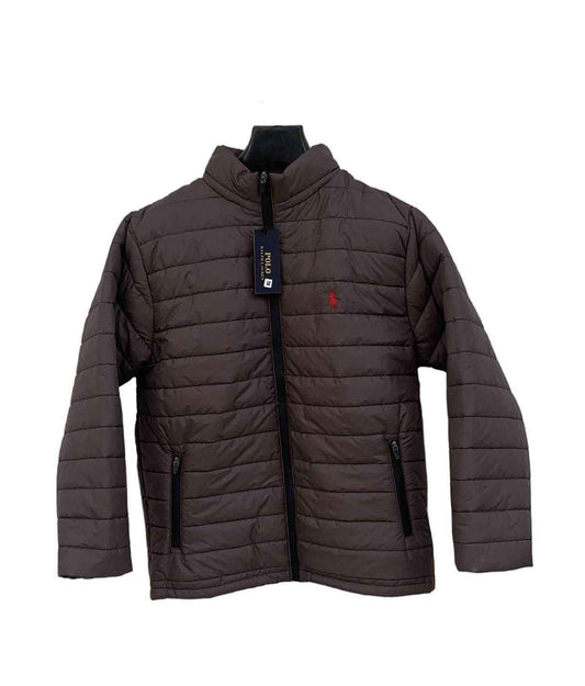 Rl Puffer Jacket Full Sleeves (Small Pony)  C.Brown