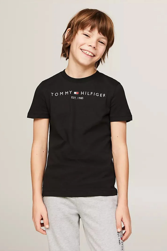 Kids Premium Cotton T-Shirt (Black) 20