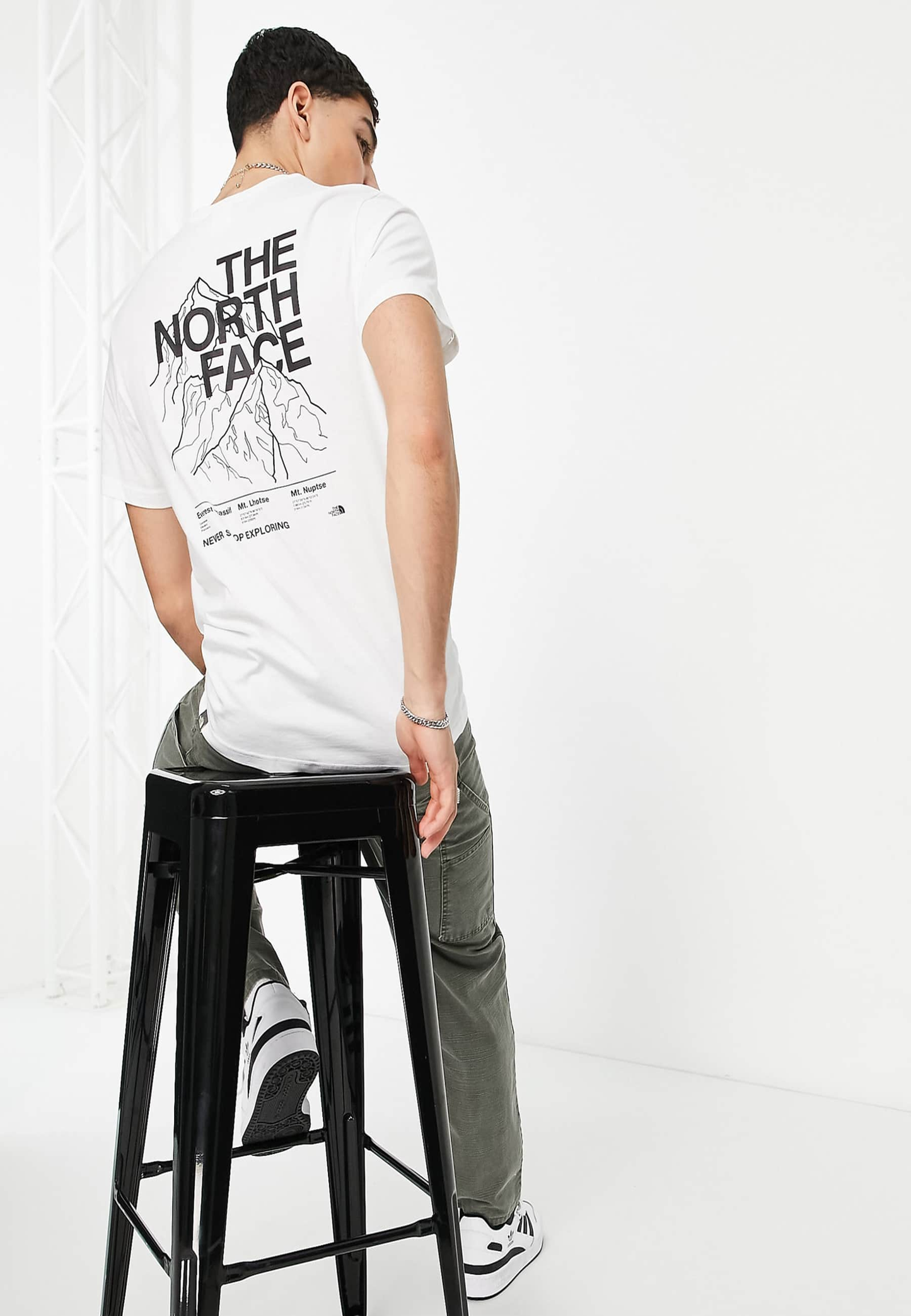 N.F  Premium Cotton T-Shirt  (White) 05