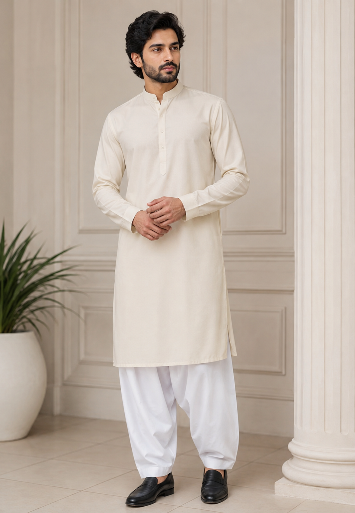 Classic Boski With White Latha