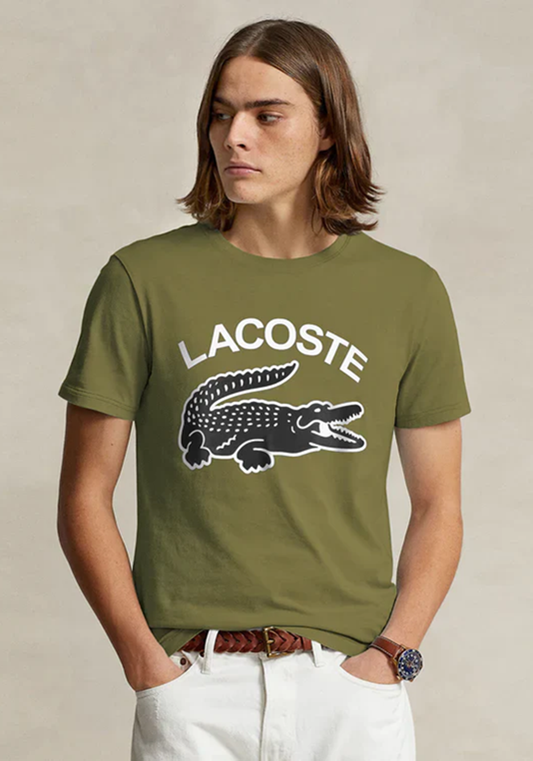 Premium Cotton T-Shirts (Olive) 2