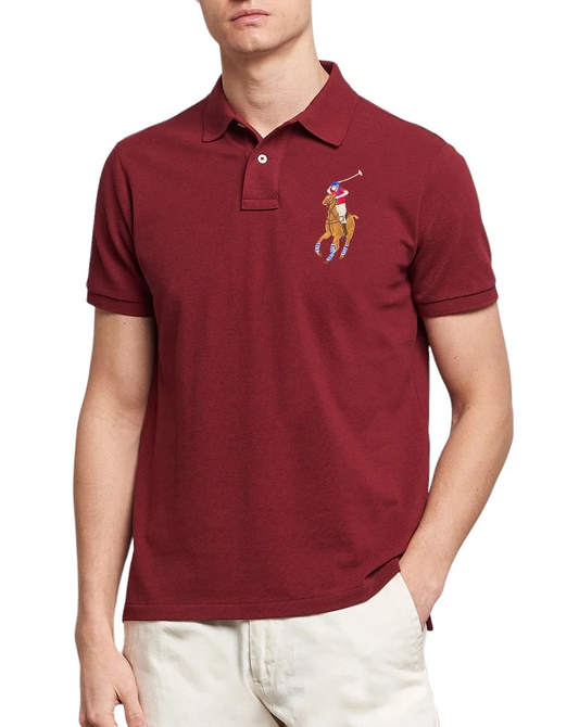 RL Premium Polo (Big Pony/Color) Meroon