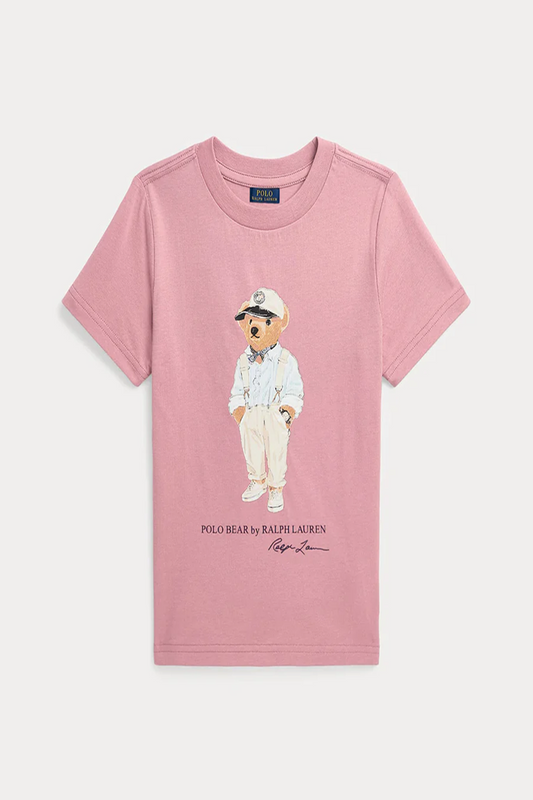 Kids Premium Cotton T-Shirt (Pink) 25