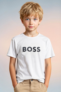 Kids Premium Cotton T-Shirt (White) 10