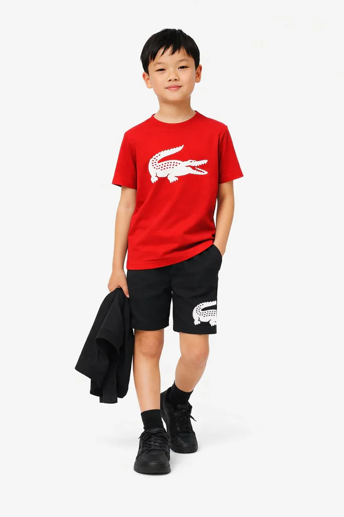 Premium Cotton Twin-Set -  (Red & Black) 04