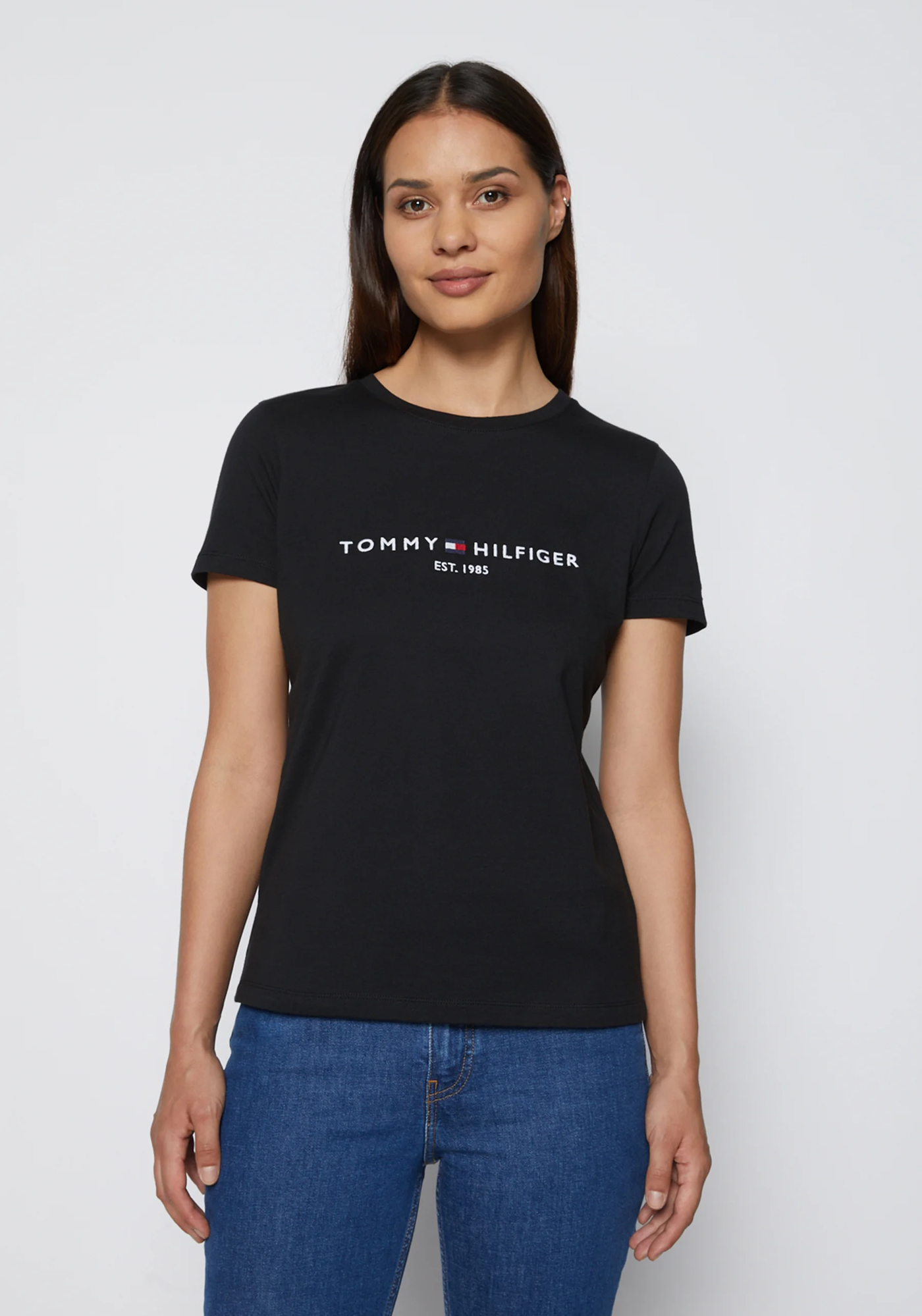 Premium Cotton T-Shirts (Black) 10 (Women)