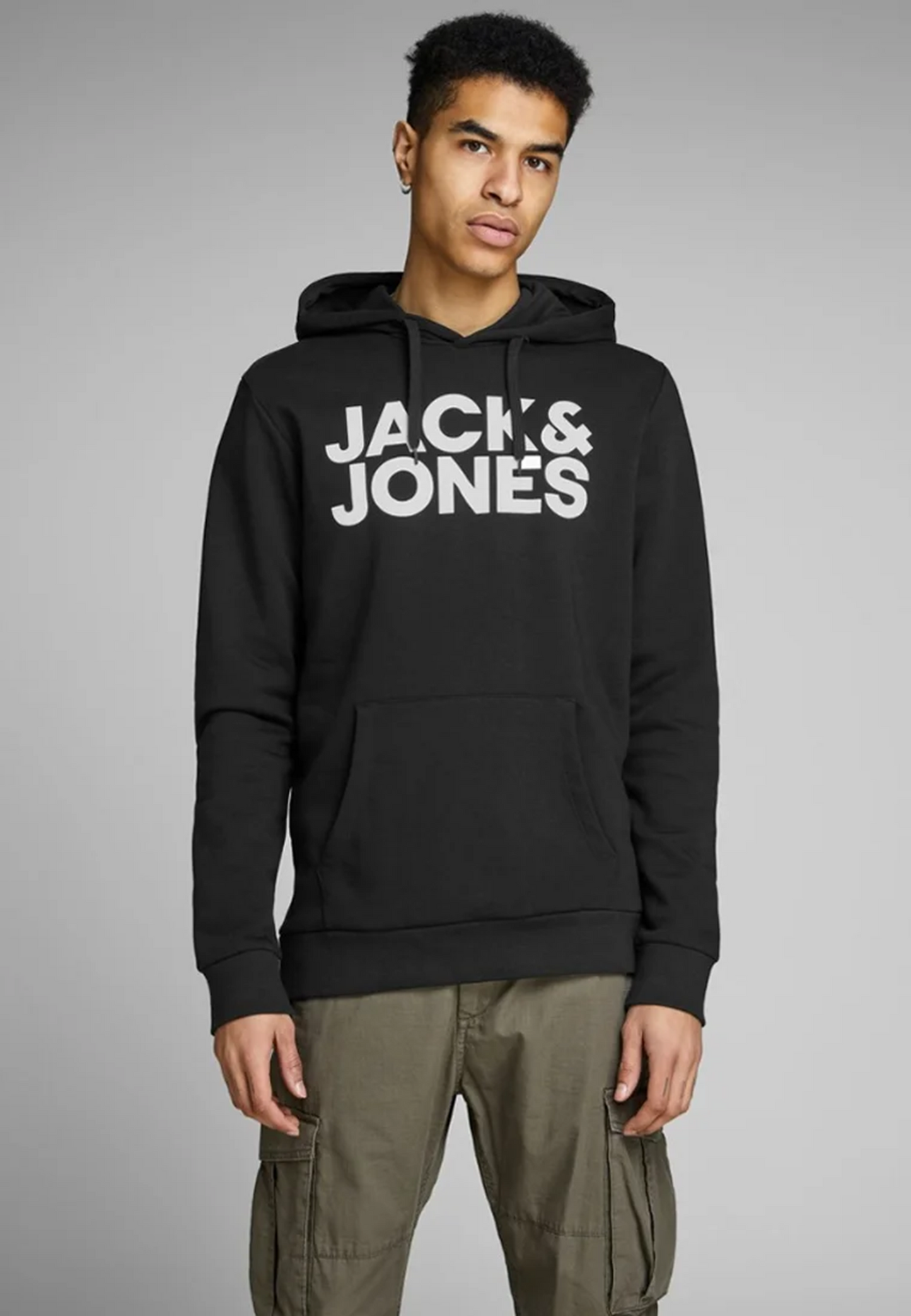 Premium Cotton Fleece Hoodie 6 (Black)