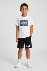 Premium Cotton Twin-Set  (White & Black) 09