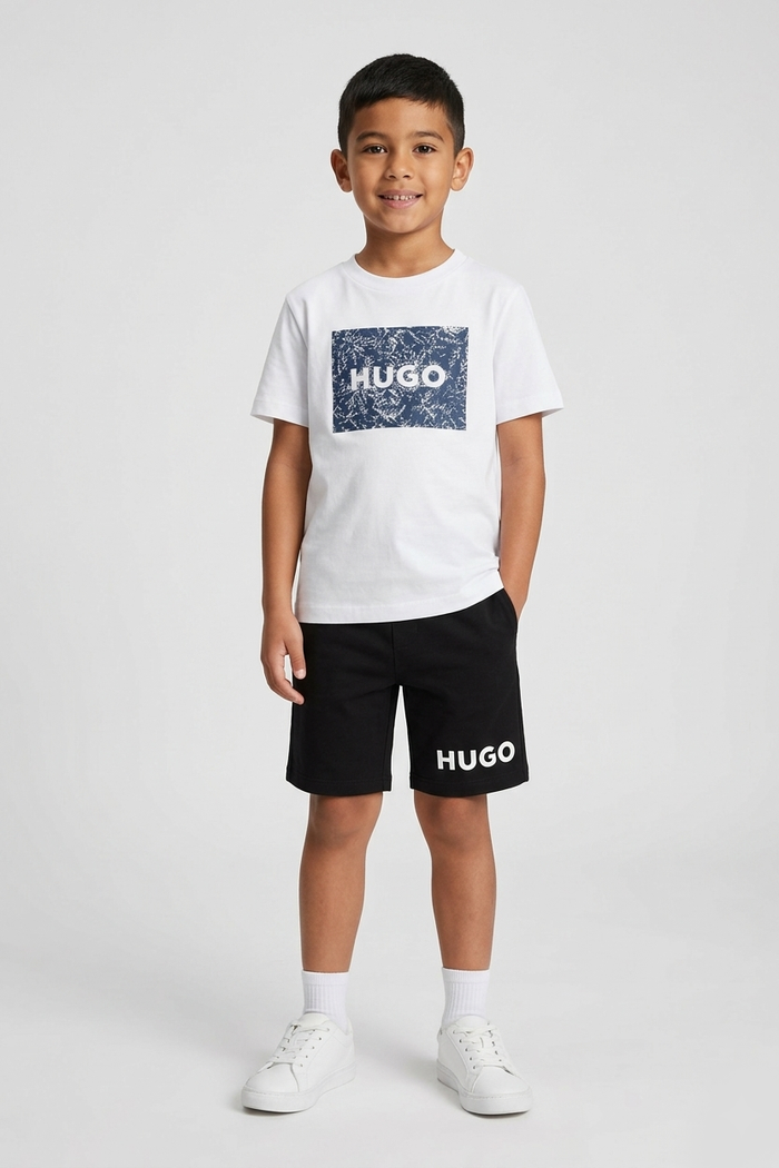 Premium Cotton Twin-Set  (White & Black) 09