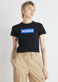 Premium Cotton T-Shirts (Black) 11 (Women)