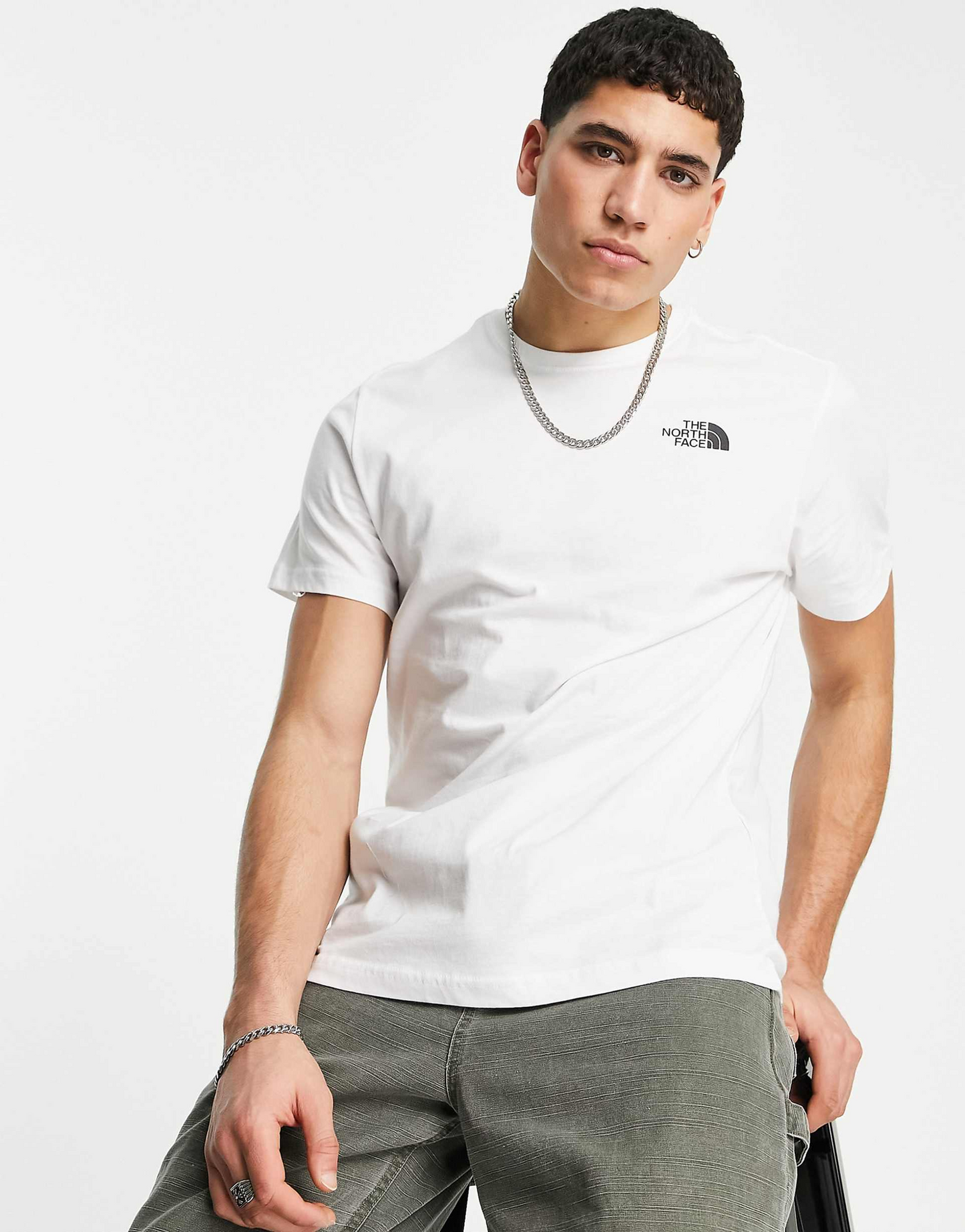 N.F  Premium Cotton T-Shirt  (White) 05