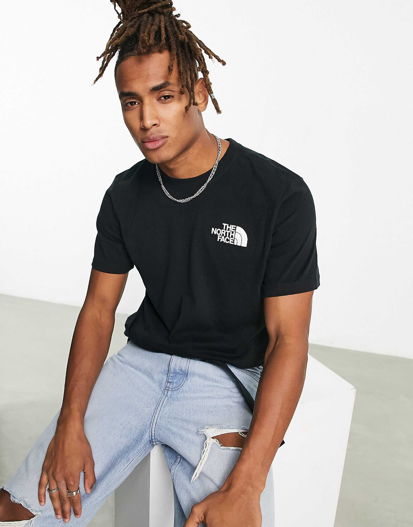N.F  Premium Cotton T-Shirt  (Black) 05
