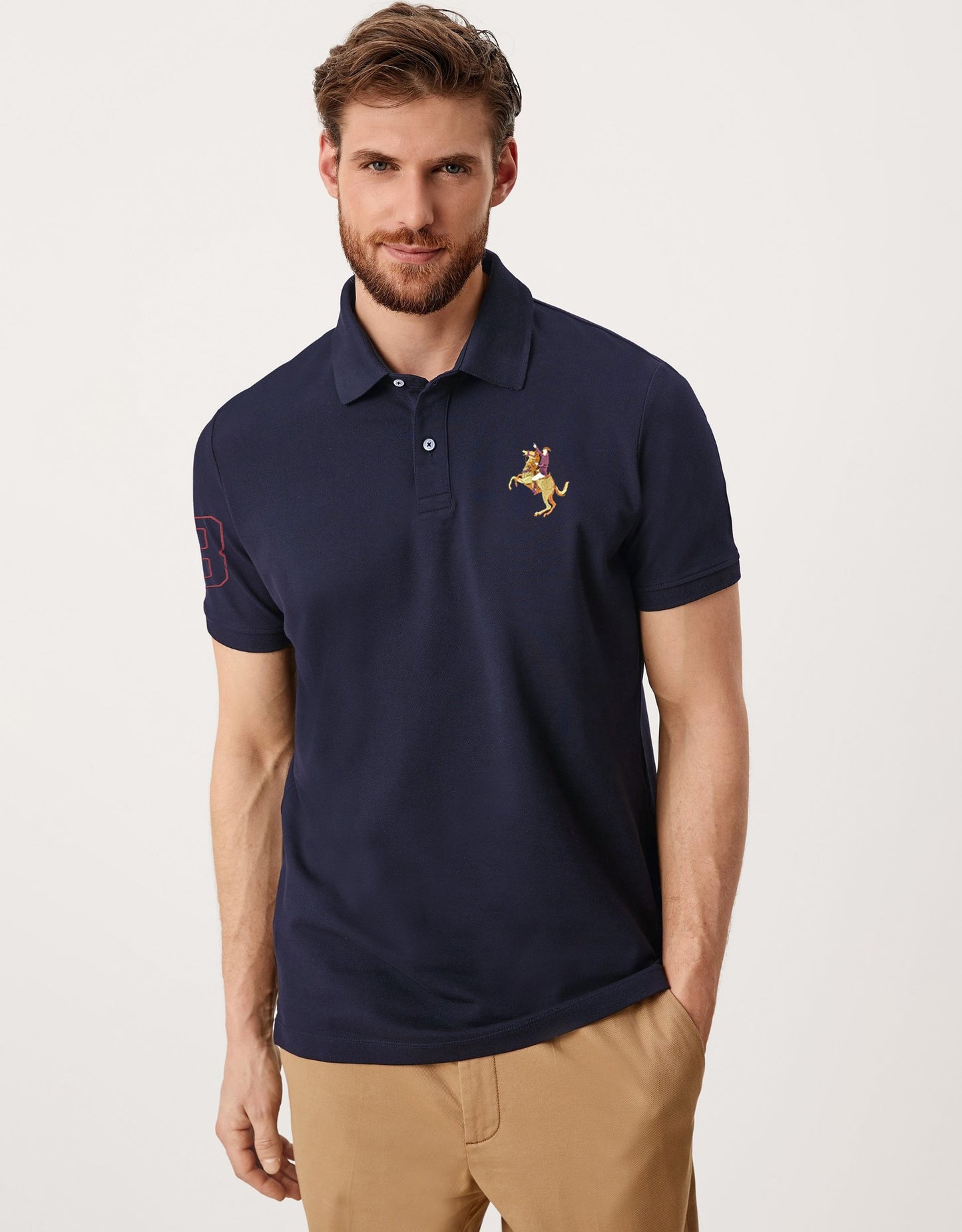 GRDNO Premium Polo Shirt (Blue)