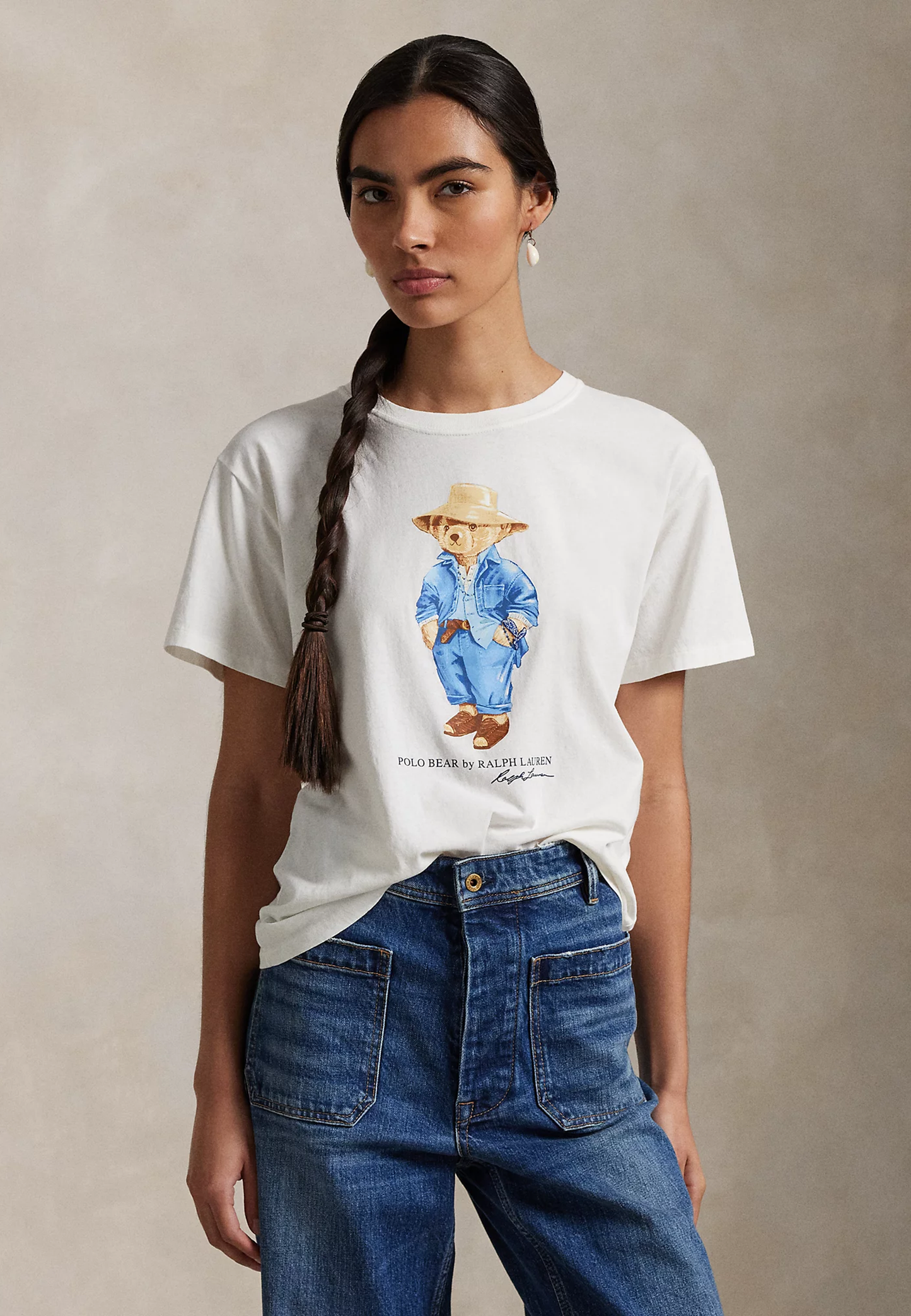 Rl Premium T-Shirt 014 -White (Women)