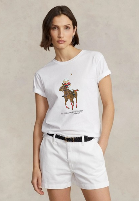 Rl Premium T-Shirt 017 -White (Women)
