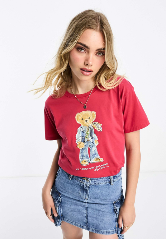 Rl Premium T-Shirt 012 -Red (Women)