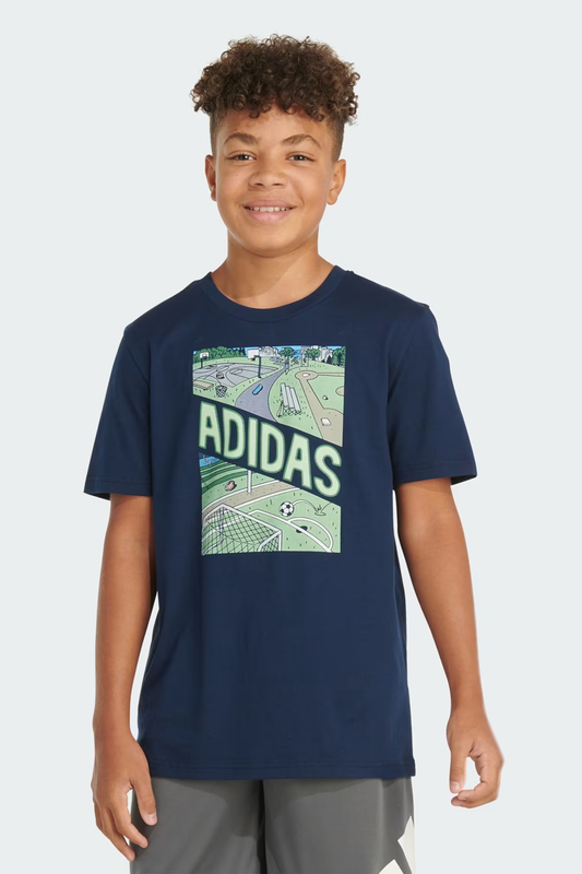 Kids Premium Cotton T-Shirt (Navy) 14