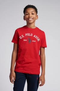 U.P Kids Premium Cotton T-Shirt (Red) 02