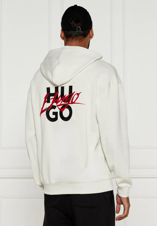 Premium Cotton Fleece Hoodie 10 (White)