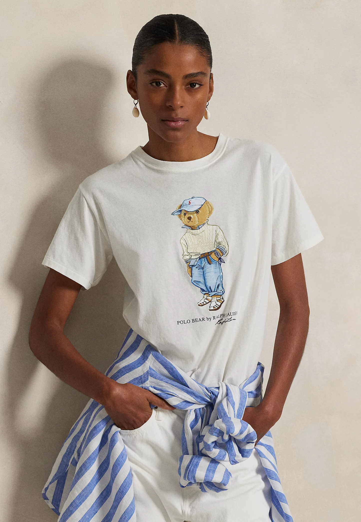 Rl Premium T-Shirt 015 -White (Women)