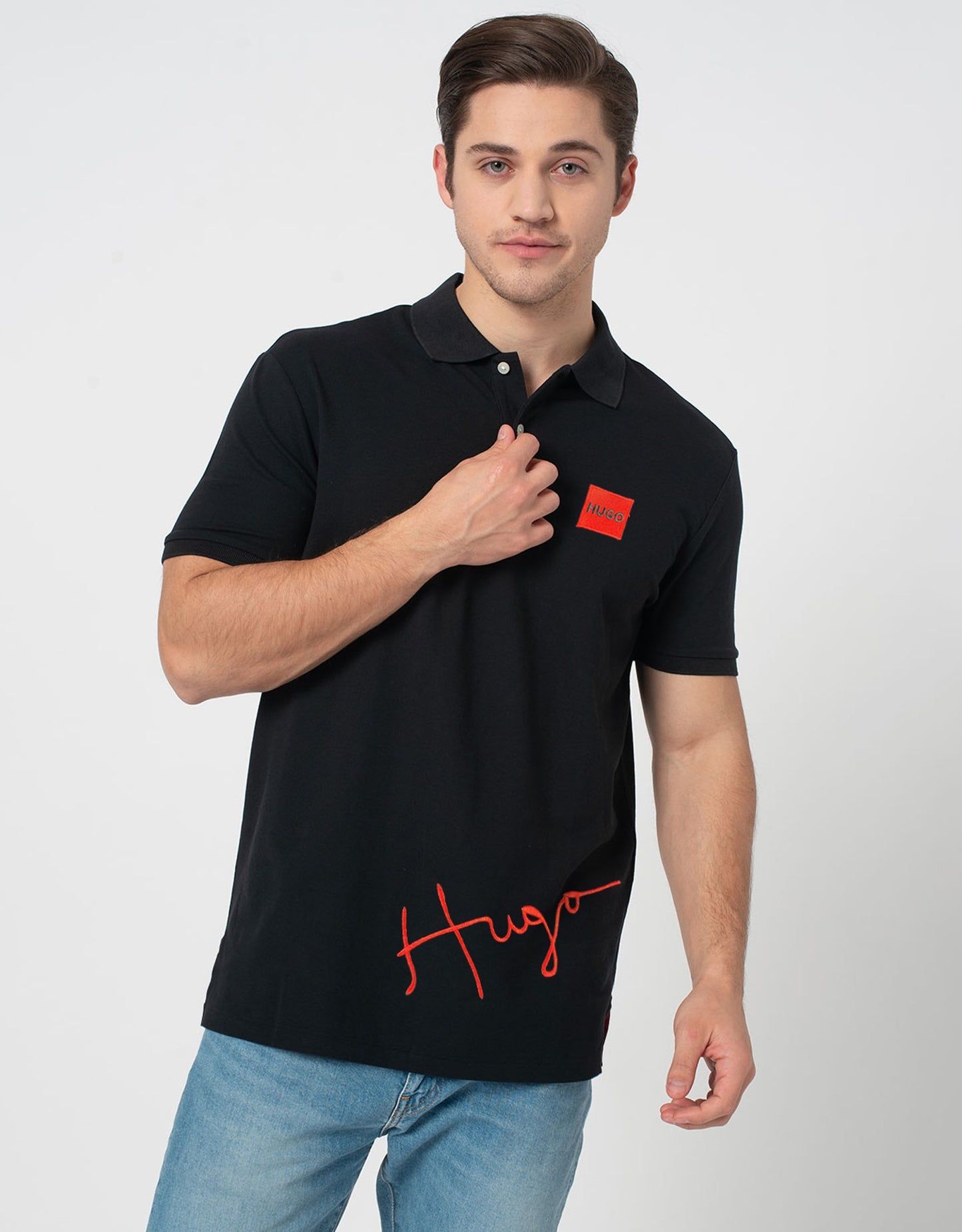 H.G Premium Polo Shirt  (Black)