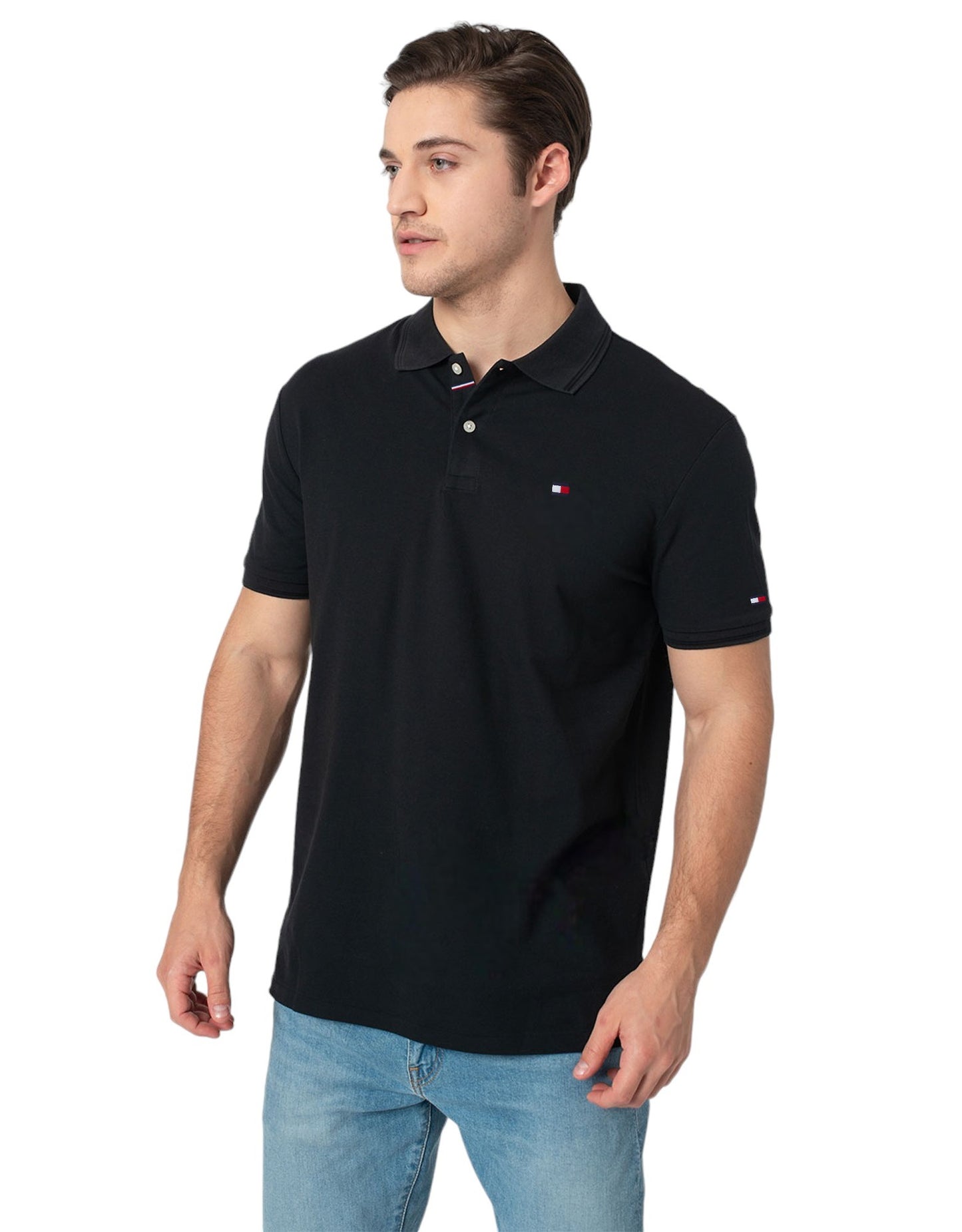 T.M.H Premium Polo Shirt   (Black)