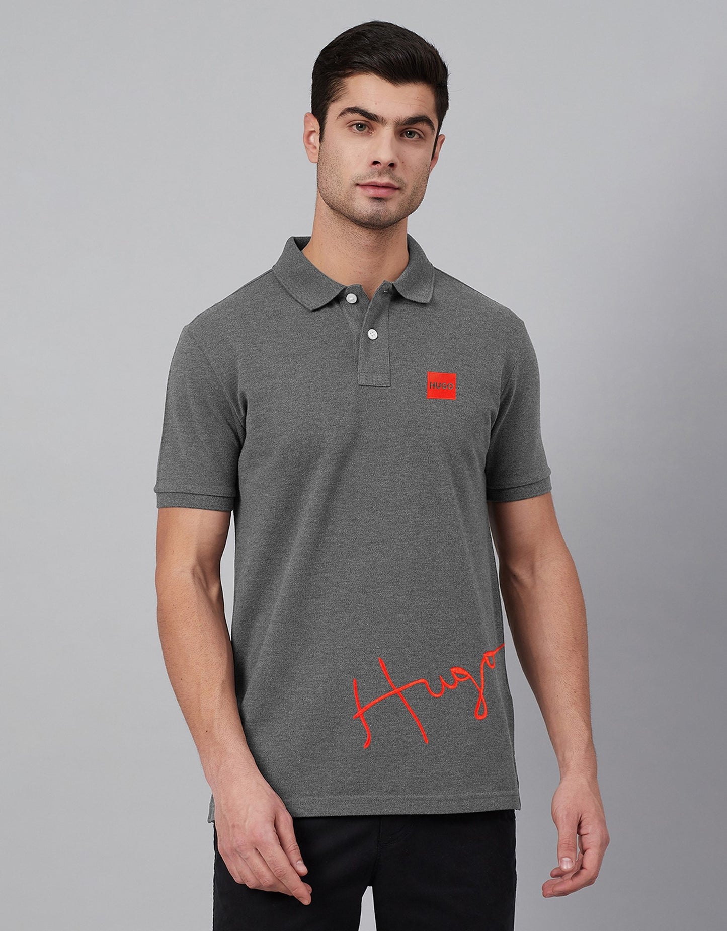 H.G Premium Polo Shirt  (Charcoal Grey)