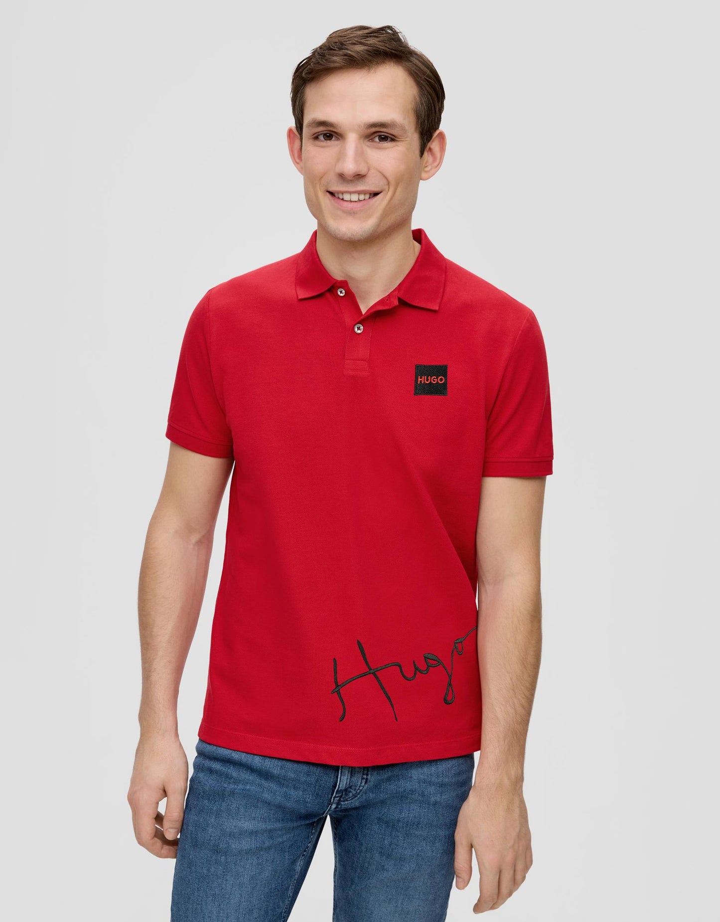 H.G Premium Polo Shirt  (Red)