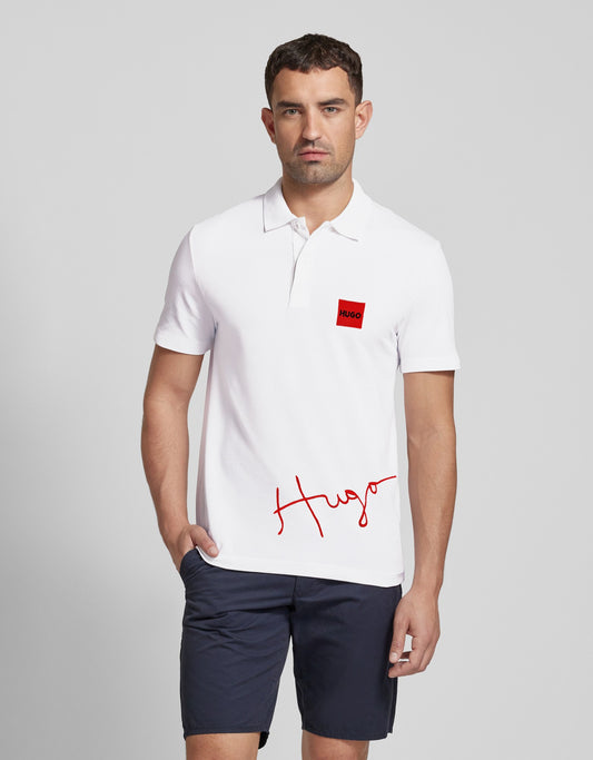 H.G Premium Polo Shirt  (White)