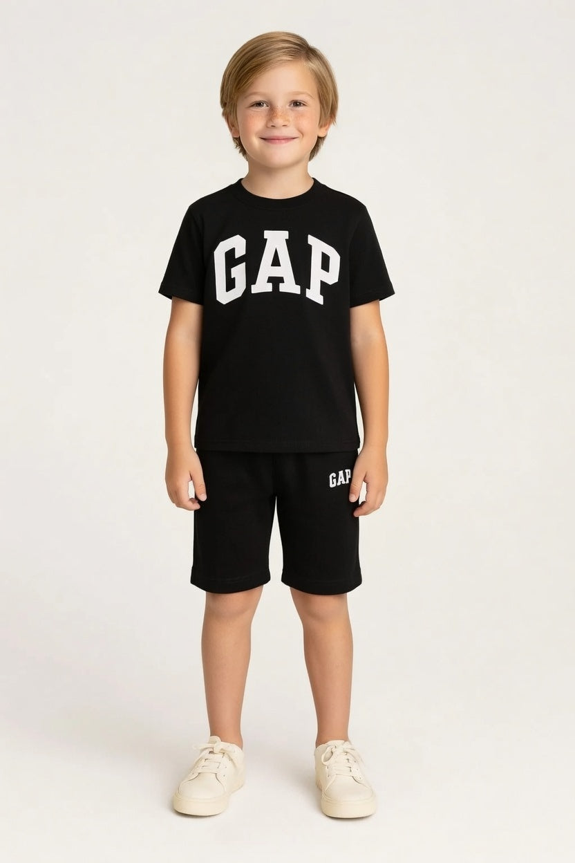 Premium Cotton Twin-Set  (Black) 08