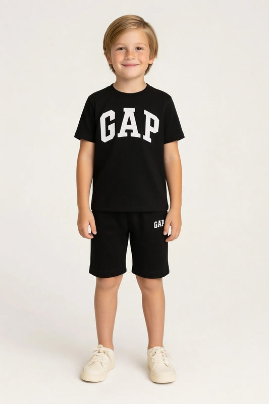 Premium Cotton Twin-Set  (Black) 08