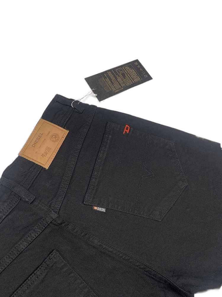 DESL Premium Denim Jeans  (Jet Black)