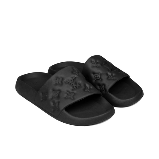 Premium Soft Sole Summer Slides  (Black)