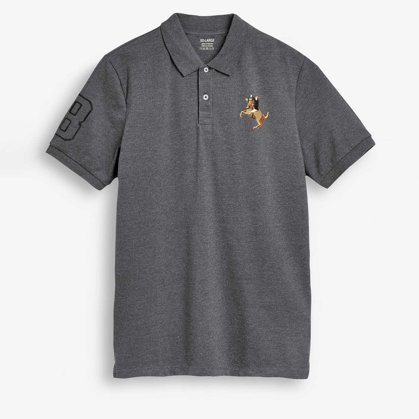 GRDNO Premium Polo Shirt (Charcoal Grey)