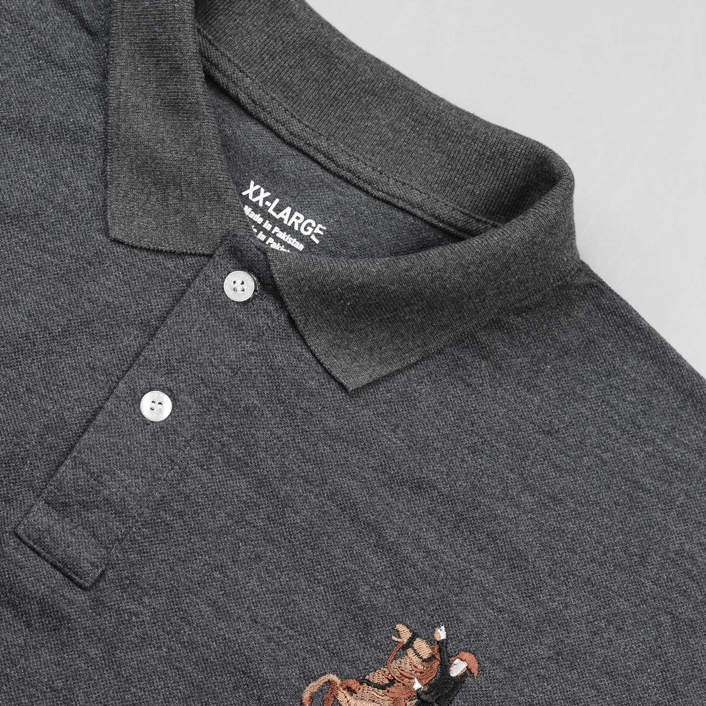 GRDNO Premium Polo Shirt (Charcoal Grey)