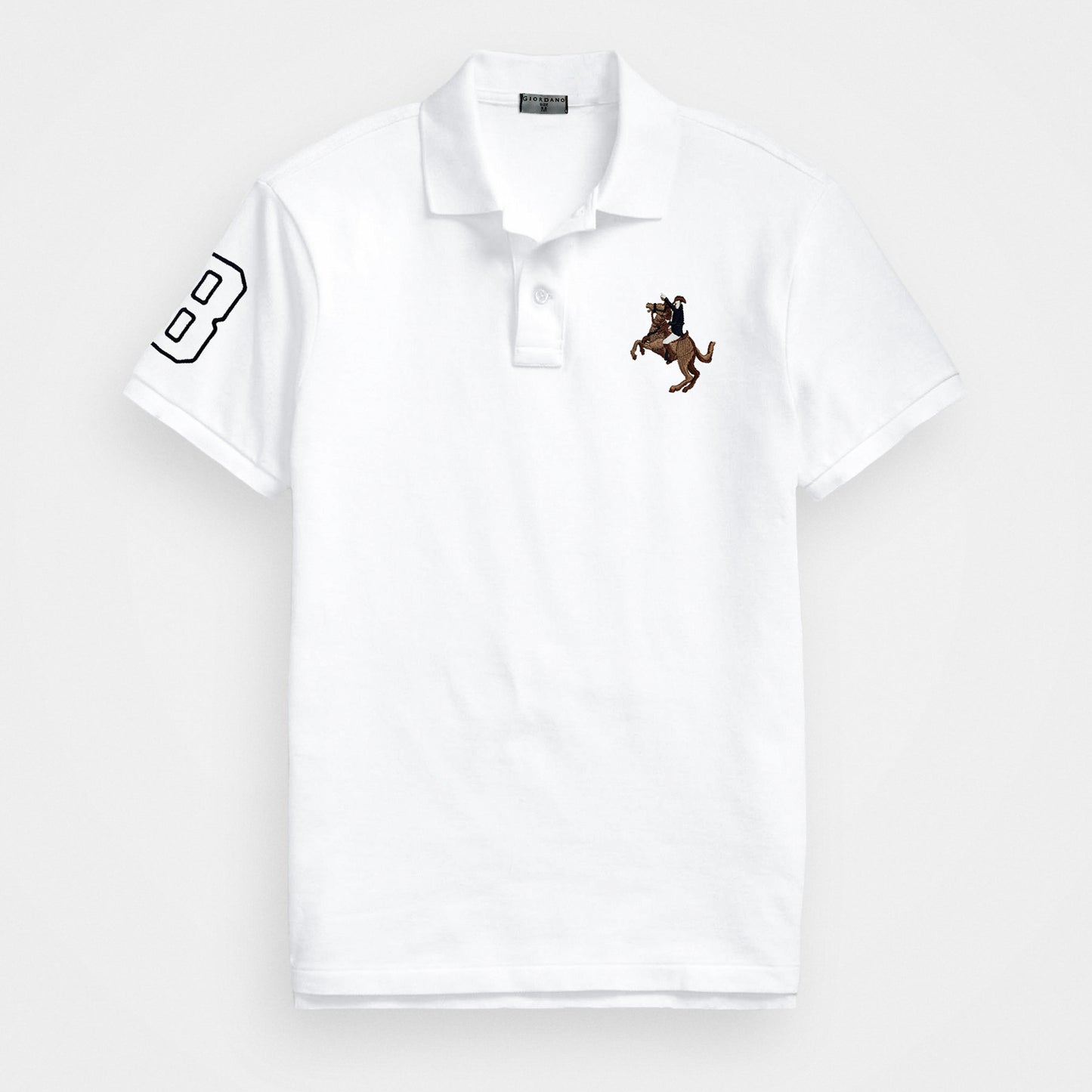 GRDNO Premium Polo Shirt (White)