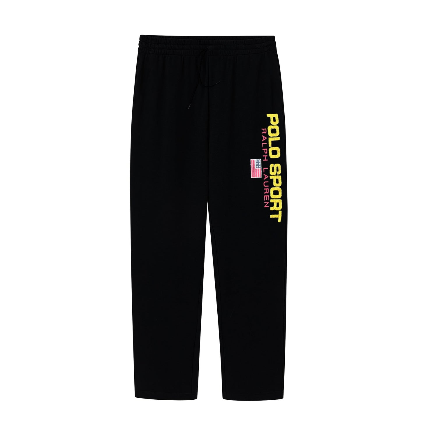 RL P Sport Premium Cotton Tracksuit  (Black)    (Shirt & Trouser)