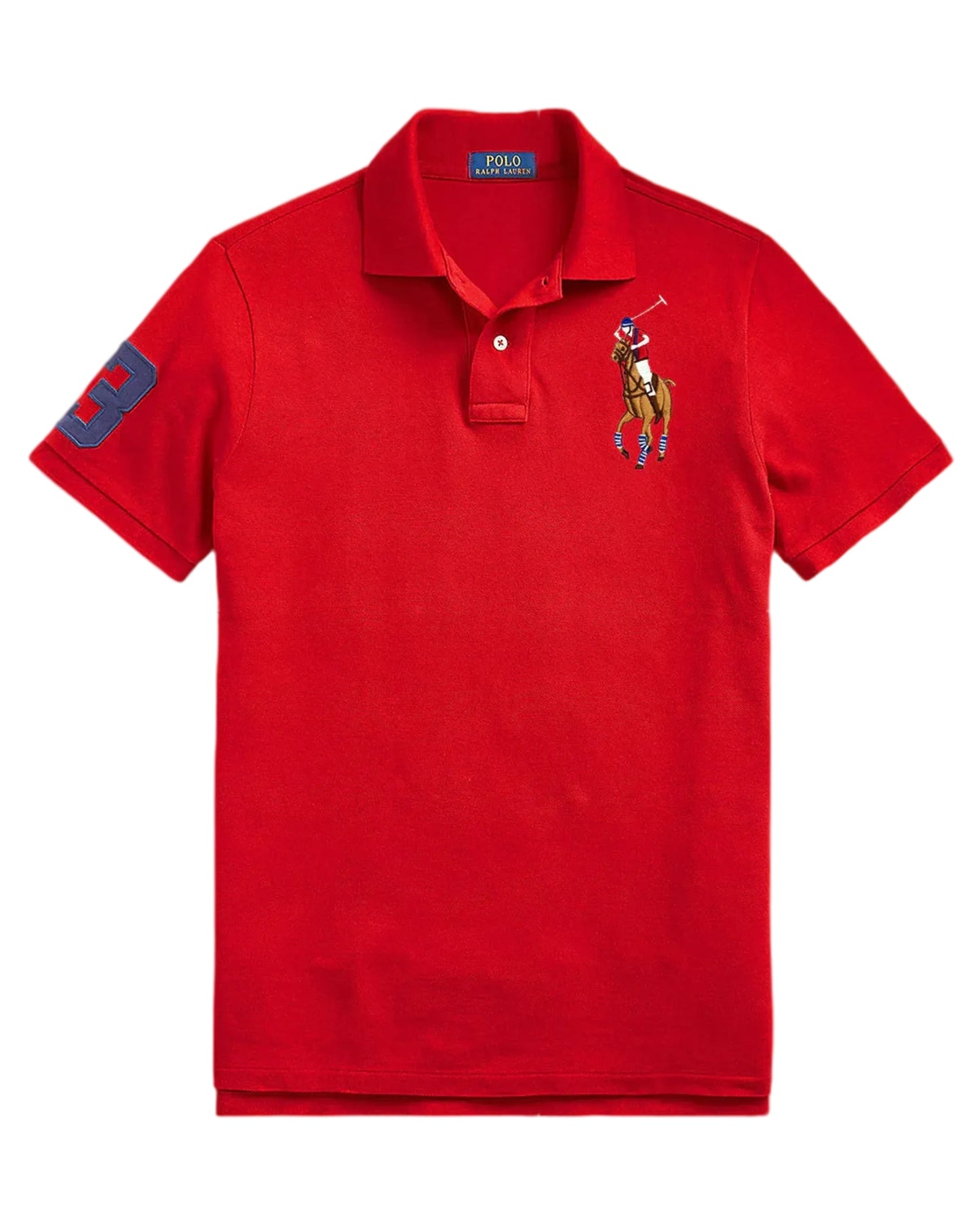 RL Premium Polo (Big Pony/Color) Red