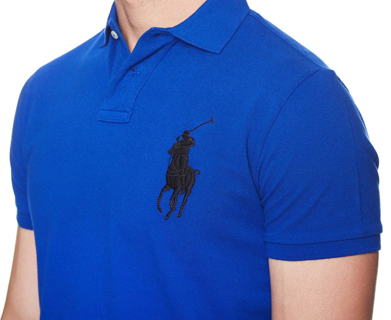 RL Premium Polo (Big Pony/Black)  Royal Blue