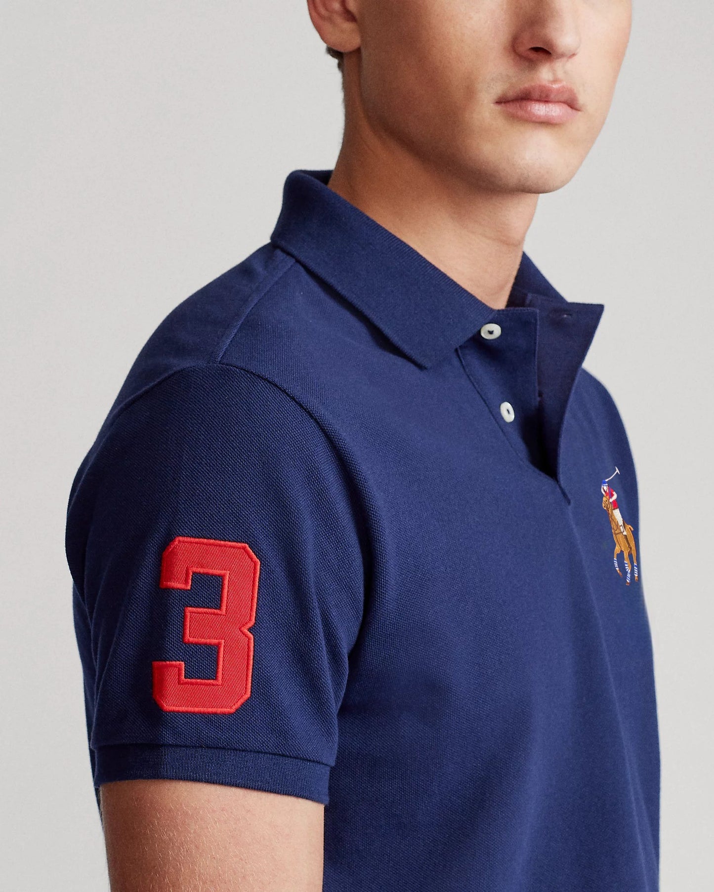 RL Premium Polo (Big Pony/Color) Navy Blue